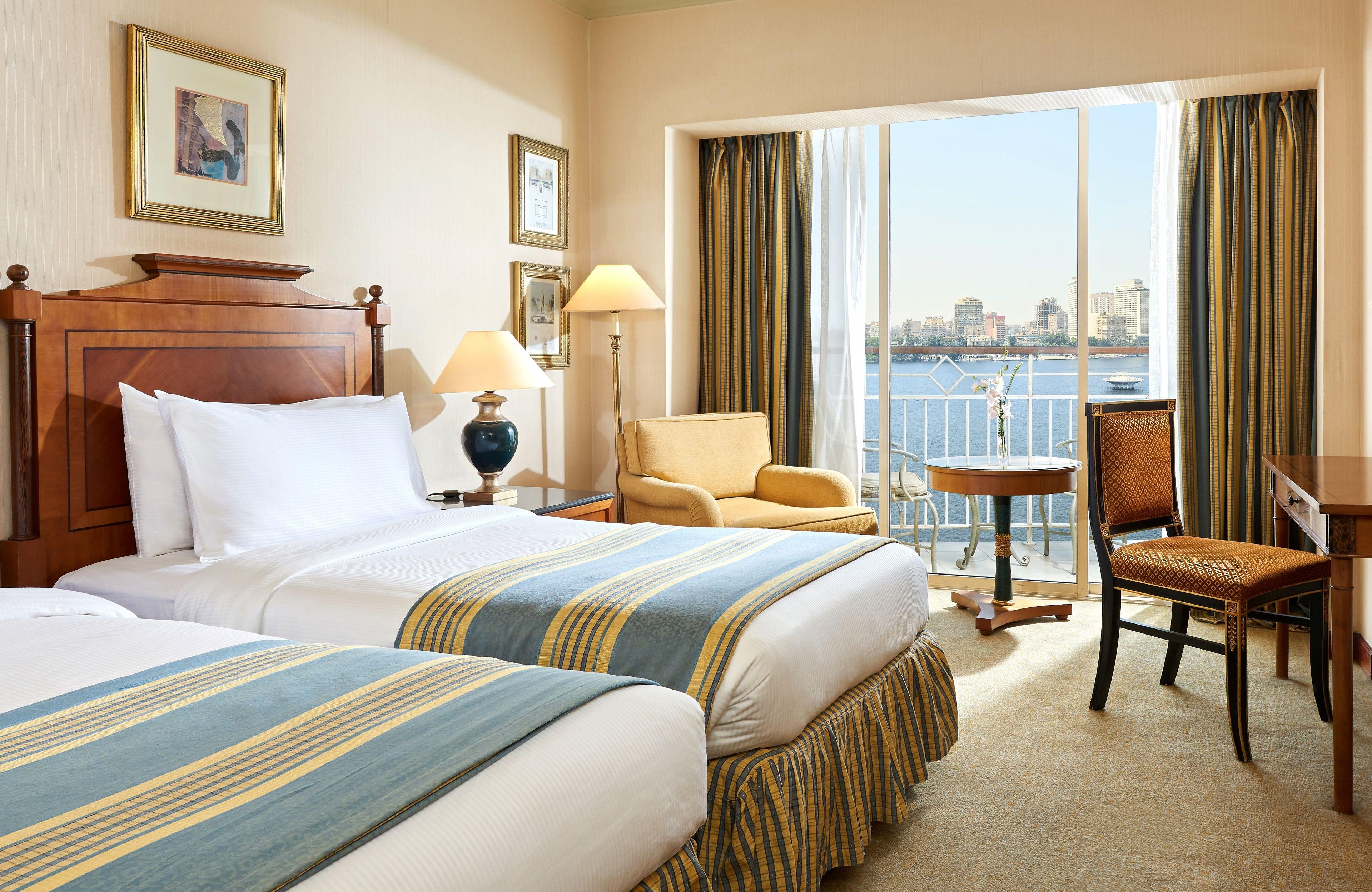 Quarto do Grand Nile Tower com vista para o Rio Nilo